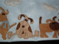 Saco de Pijama "Príncipe Manel e seus Fungágá" Em Feltro forrado com tecido (Mod.3)